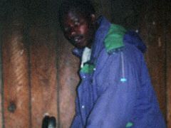 05A Heating Water At Shipton Camp On The Mount Kenya Trek October 2000